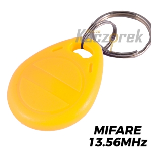 Bezkontaktní čip 051 - žlutá - Mifare - 13,56 MHz